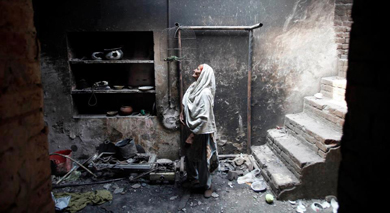 St. Josephs Colony attacked and set on fire by Muslim extremists 4